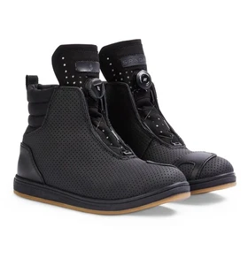 Spada Tachi Ce WP Waterproof Motorcycle Trainer Boots Black