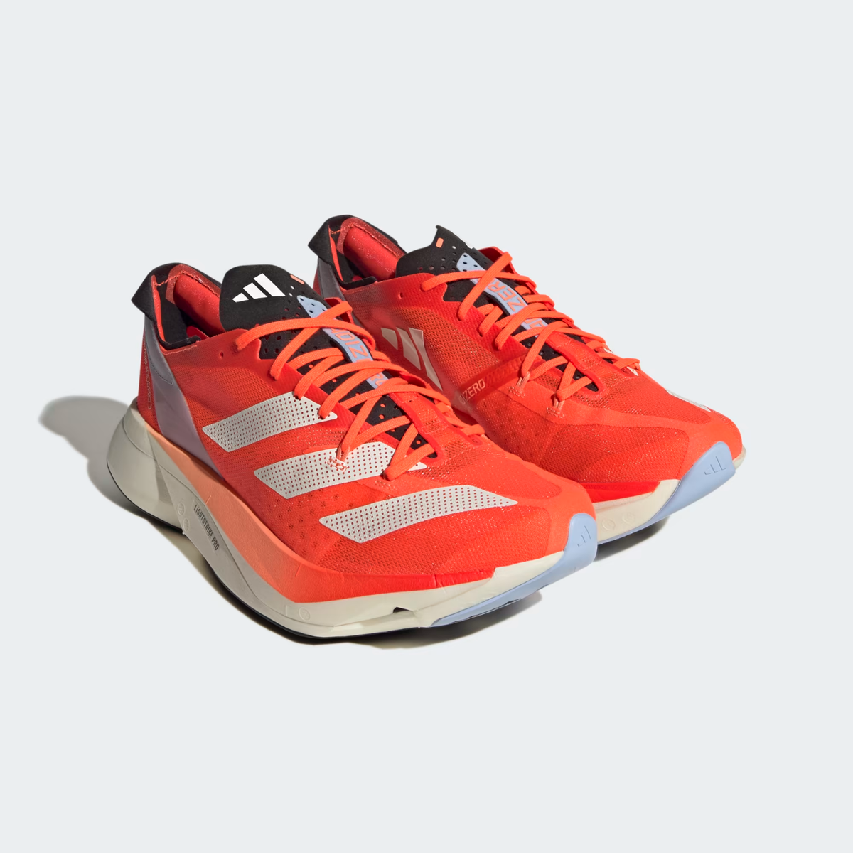 Adidas Adizero Adios Pro 3 Running Shoes - Men\'s Size 8.5 - Red Orange This looks like it might be your next marathon shoe. New  main image 2
