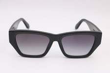 Quay No Apologies Black Square Sunglasses 54-17-145