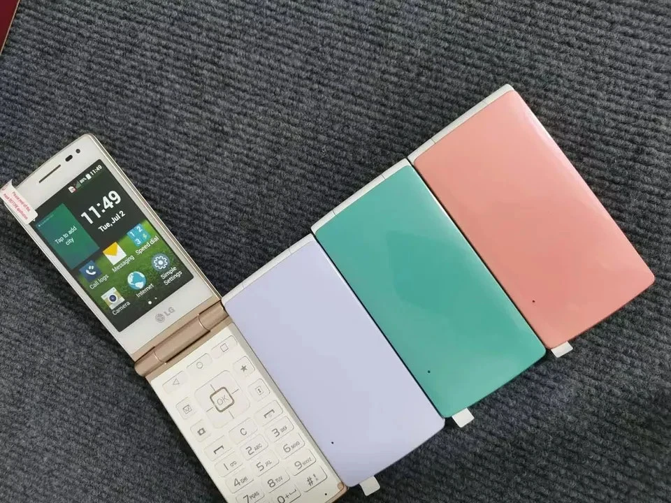 LG Wine Smart D486 4G LTE 4GB ROM 3.5" Android Flip Keyboard Unlocked Smartphone - Image 4 of 4