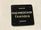 MAENNERCHOR CAFE VINTAGE WHISKEY DRINK TOKEN, TAMAQUA, PENNSYLVANIA  — photo 1