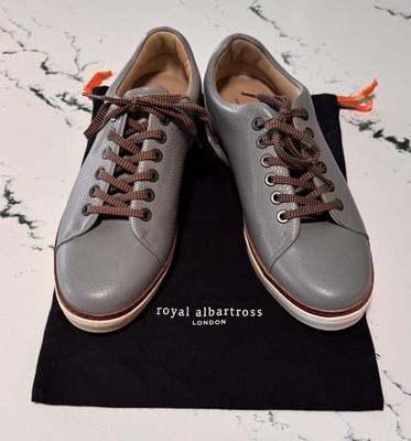 Royal‎ Albartross PONTIAC V2 Spikeles Leather Welt Golf Shoe, Size 10, Slate NWT Pontiac V2 Slate Grey | Men main image 3