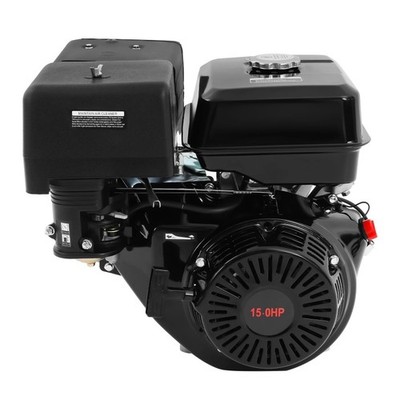 15 Horsepower 4-stroke Gasoline Engine, 8800 Watts   Air-cooled Engine