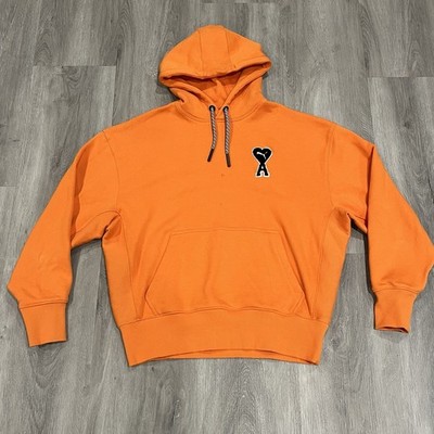Puma x Ami Hoodie Sweater Jaffa Orange Size L By Alexandre Mattiussi