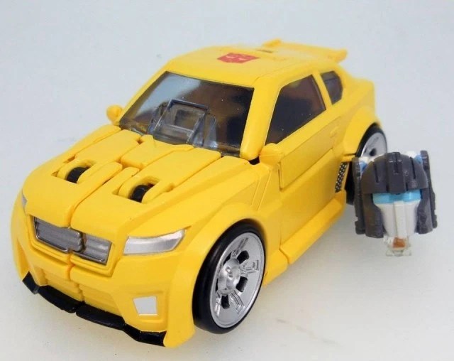 LG54 Bumblebee and Spike in Exo-Suit | Japanese Transformers - Image 2 of 4