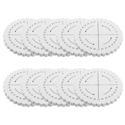 20 Pcs Freundschaftsarmband-boards Tragbares Flechtbrett Handwebwerkzeuge