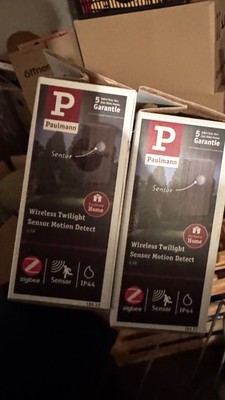 Paulmann Wireless Twilight Sensor Motion Detect Zigbee IP44 180.12