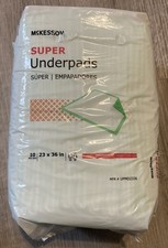 McKesson Super Disposable Underpad Fluff / Polymer 23X36" UPMD2336 10 pads