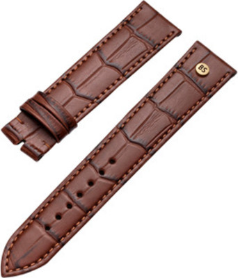 Bruno Söhnle - Lederband dunkelbraun 20 mm - 61-50382-320 - Uhrenarmband