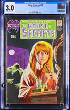 Dc House Of Secrets 92 Cgc 3.0 1971 1st Swamp Thing Len Wein Dc House Of Secrets 92 Cgc 3.0 1971 1st Swamp Thing Len Wein