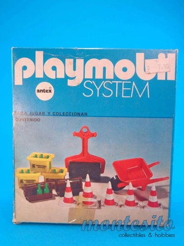 VINTAGE PLAYMOBIL SYSTEM # 3202 ANTEX ARGENTINA * BAGGED NEVER USED BOXED