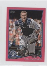 2014 Topps Mini Pink BCA 7/25 Nick Hundley #37 1p5