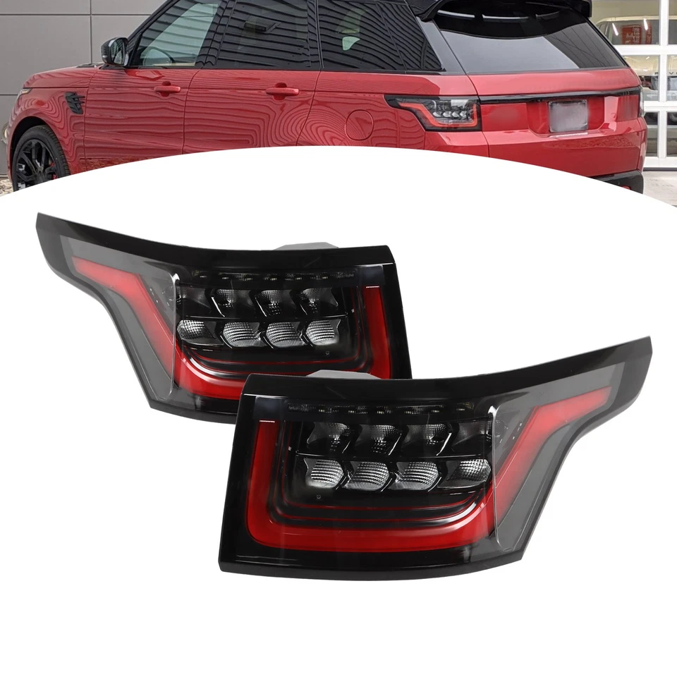 Conjunto de par de luces traseras LED para Land Rover Range Rover Sport 2014-2022 Foto 4 de 4