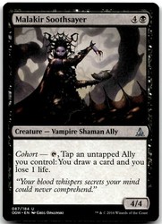 Malakir Soothsayer - Oath of the Gatewatch #87 Uncommon