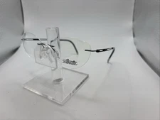 Silhouette 5521 FB 5040 52/17 140 Rimless Real Teal Eyeglasses A4148