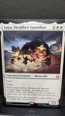 MTG NM Appa, Steadfast Guardian Avatar: The Last Airbender Regular