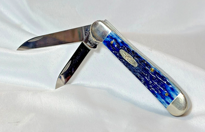 Dainichi ブルー匕ーター　FHY 32TR4 2002 Case XX Knife 6249WH Copperhead w/Wharncliffe Blade 2 Blade