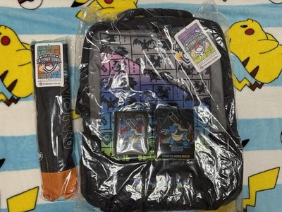 Pokemon Center NAIC 2026 TCG Bundle: Backpack, Kanto Playmat, Deck Box, Sleeves