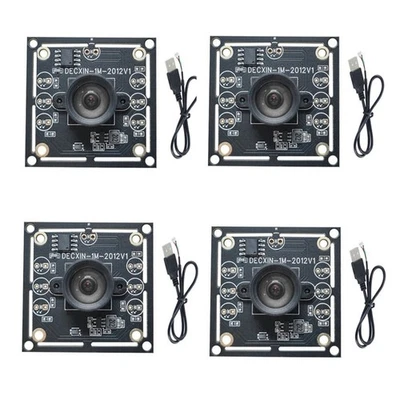 4PCS 100 Degree Camera Module 1MP OV9732 1280x720 30fps USB Camera Module4434 - Image 1 of 4