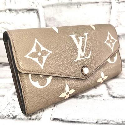 Louis Vuitton Bicolor Monogram Empreinte Portefeuille Sarah