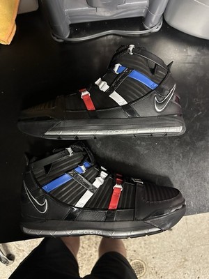 Size 13 - Nike Zoom LeBron 3 Retro Barbershop