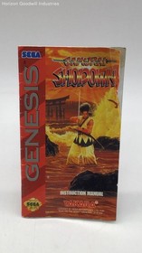 1994 Samurai Shodown CIB Game for Sega Genesis Untested (G)