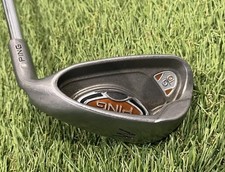 Ping G10 Sand Wedge W or Sand Wedge White Dot Stiff Flex Steel Shaft NEW GRIP 
