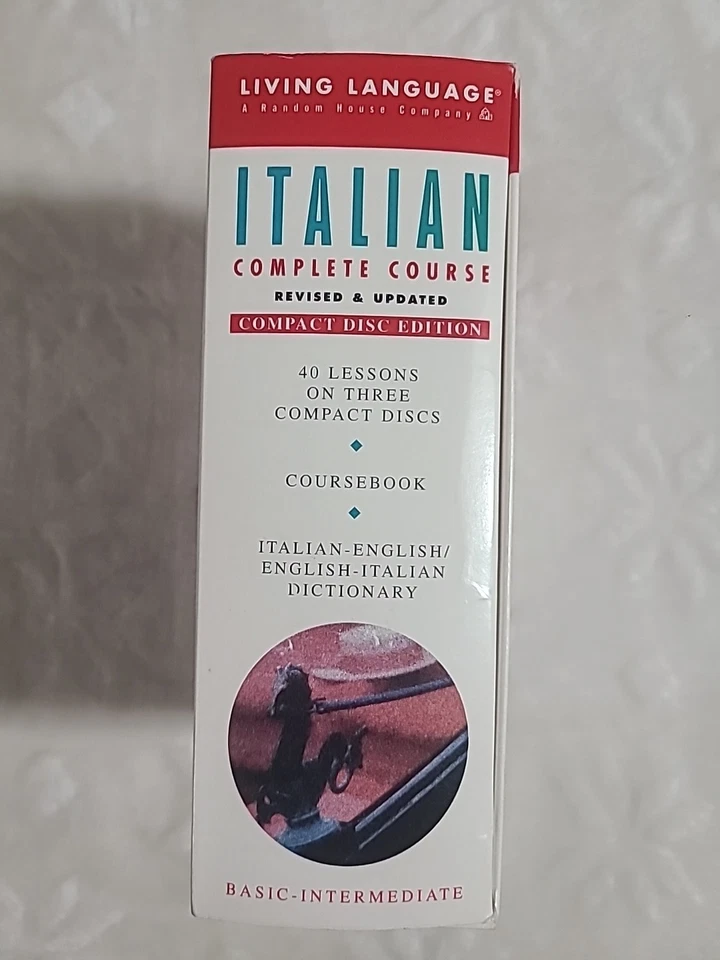 Living Language Ser.: Basic Italian by Living Language Staff (1998, Mixed Media) - Image 3 of 4