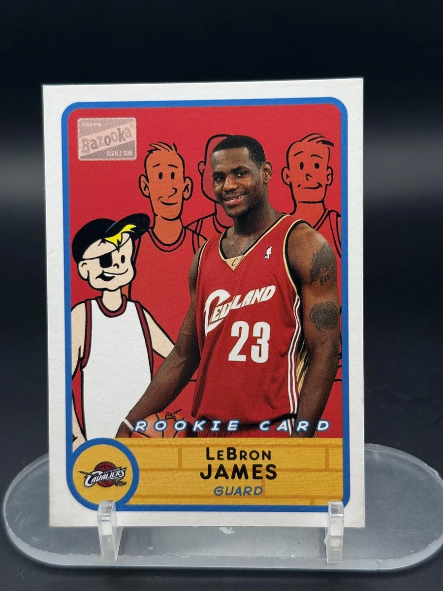 Bazooka LeBron James Basketball Sports Trading Card Singles for