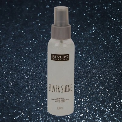 Wow Glow Silver Shine Bodymist mit Glitzer  Shimmer 100 ml