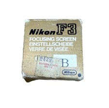Nikon Focusing Screen Type B Red Dot F3 Japan In Box