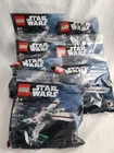 LEGO Star Wars 30654 X-wing Starfighter Free Ship RETIRED NISPB - Lot of Seven