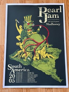 Pearl Jam Yield Poster | eBay