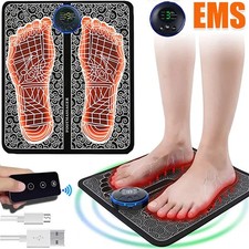 EMS Electric Foot Massager Mat Relax Muscle Stimulator Shaping Massage Pad USB