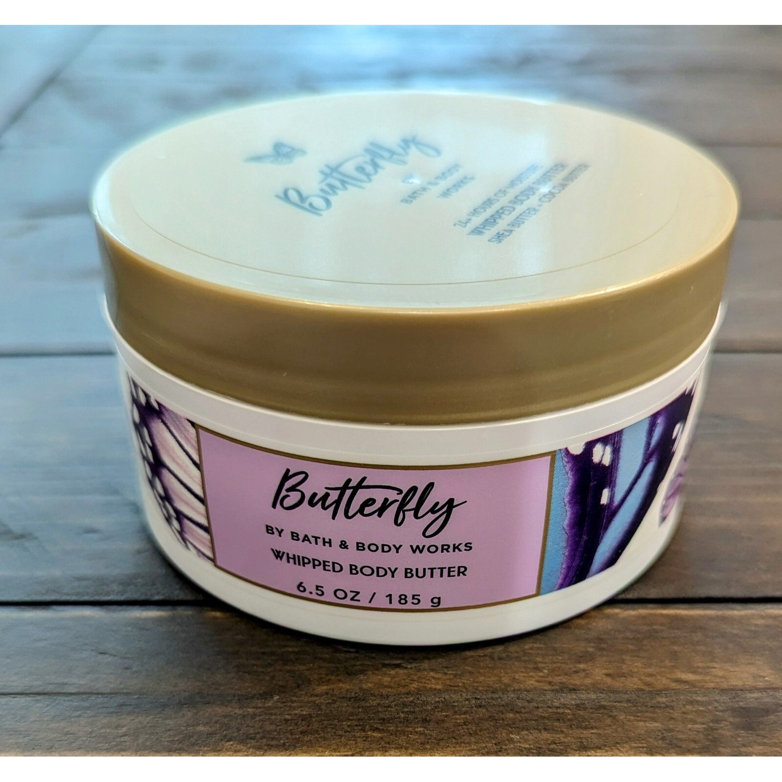 Fly Whipped Body Butter 6.5 Oz New Iris Vanilla Raspberry