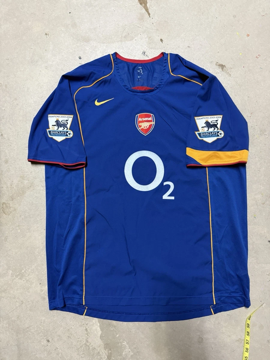 Arsenal Henry 14 2004-2006 Football Shirt Size XXL Nike #14