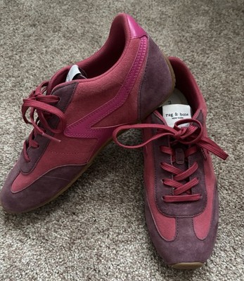 Rag & Bone Retro Runner Slim Ultra Sneaker - Cayenne Pink 