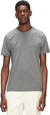 Ted Baker Mens Helpa Short Sleeve T Shirt in Grey Marl Size 3 Medium