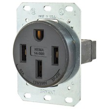 Bryant 9450Fr Straight Blade Receptacle, 1 Ou...