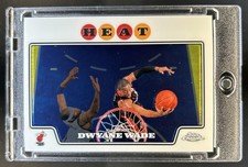 2008-09 Topps Chrome Dwyane Wade #100 Heat