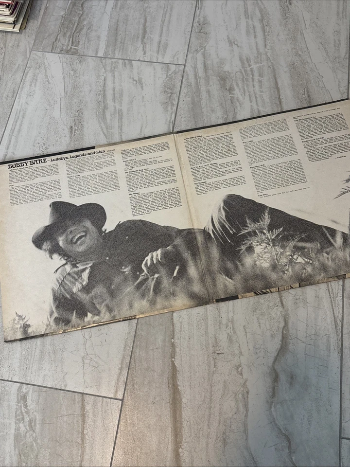 Bobby Bare Sings Lullabys Legends and Lies Vinyl 2-LP RECORD CPL2-0290 1973 - Image 2 of 4