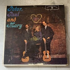 PETER PAUL AND MARY Self-Titled WARNER BROS Vinyl Record PETER PAUL AND MARY Self-Titled WARNER BROS Vinyl Record