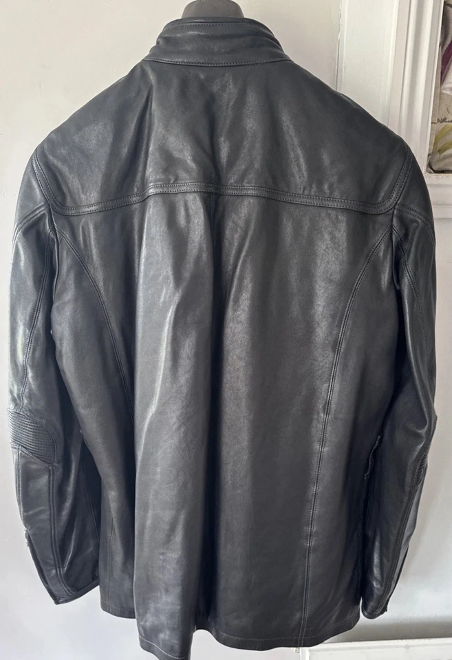matchless leather jacket mens Bond Cafe Racer biker Motorcycle rp £1295 belstaff - Image 2 of 4