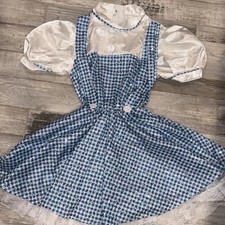 Rubies size medium Wizard of Oz Dorothy Dress Halloween Costume Play kid youth