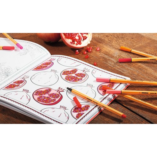 STABILO POINT 88 FINELINER PENS 0.4MM LINE - PACK OF 6 - ASSORTED COLOURS - 88/6 - Picture 5 of 7