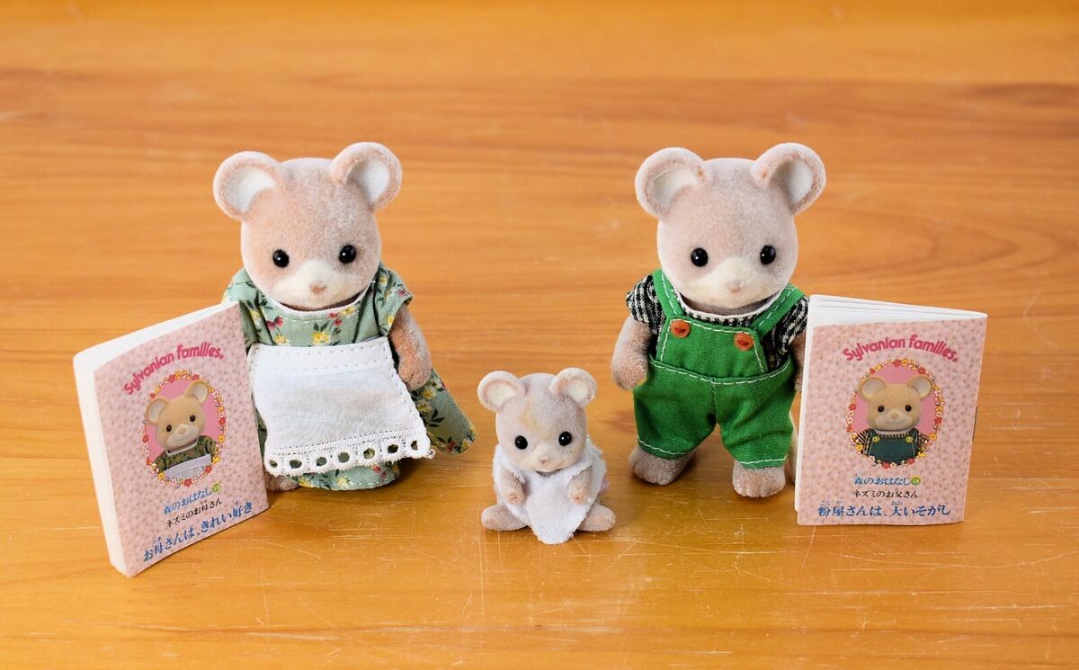 Vintage Sylvanian Families Mouse Vintage Sylvanian Families Mouse