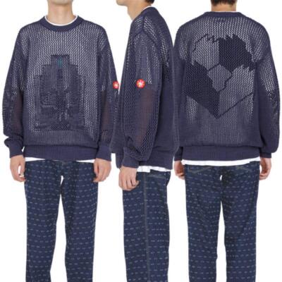 トップス C.E cavempt SIDE RIB LOOSE NET KNIT c.e. cavempt SIDE RIB LOOSE NET KNIT