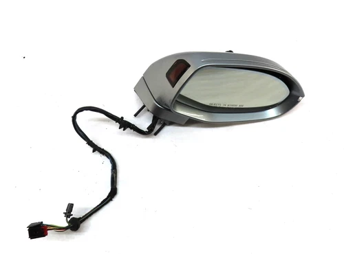 12-15 AUDI A7 (C7 4G8) RIGHT DOOR MIRROR P-FOLD HEAT AUTODIM BLIND SPOT (GRAY)