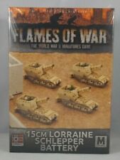 Flames of War 15cm Lorraine Schlepper Battery German FOW Gbx95 for sale online