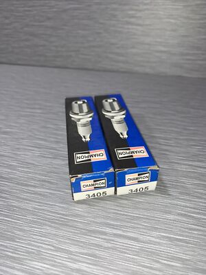 2x Champion Spark Plugs 3405 Platinum Power Premium (2 Pack)